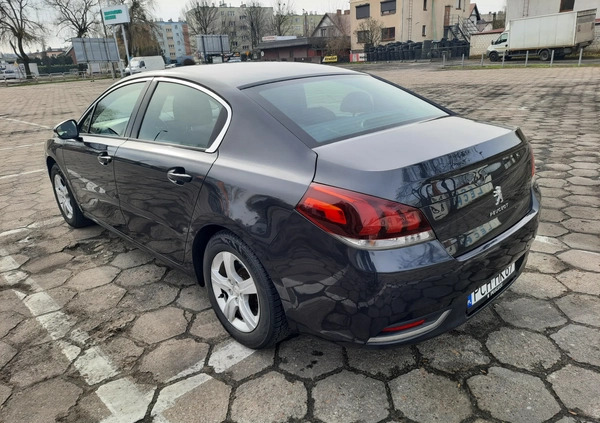 Peugeot 508 cena 27900 przebieg: 276312, rok produkcji 2015 z Chodzież małe 67